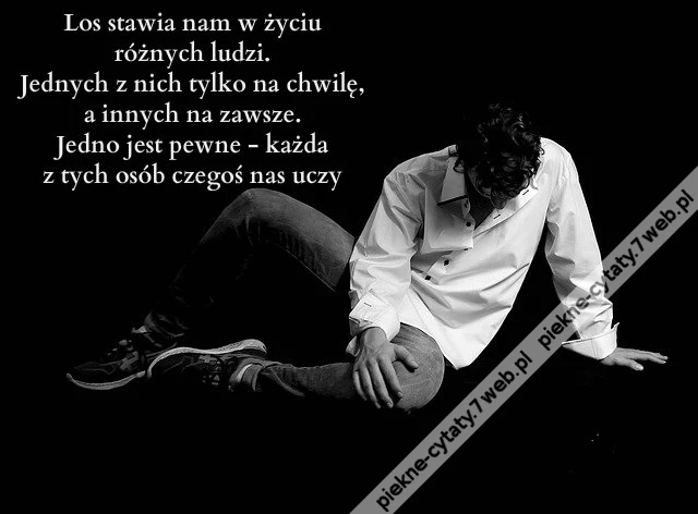Los stawia nam w życiu ...