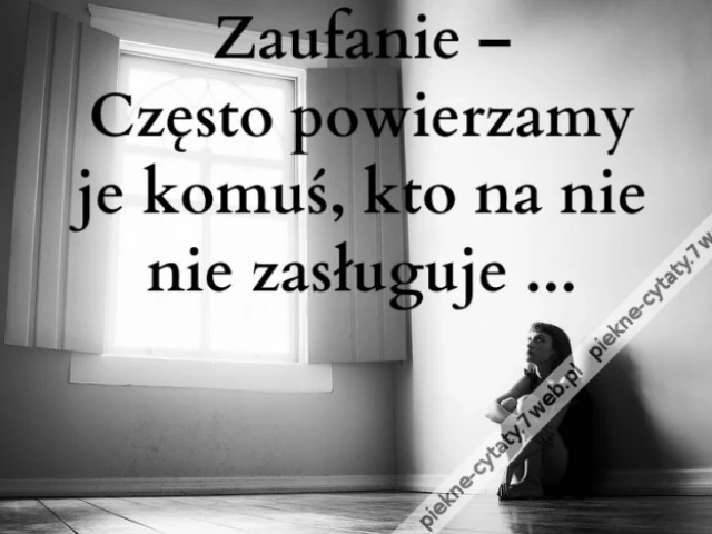 Zaufanie ...