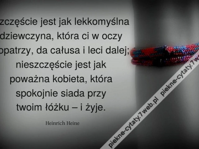 Szczęście jest jak ...