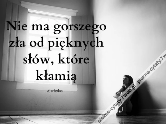 Nie ma gorszego zła od ...