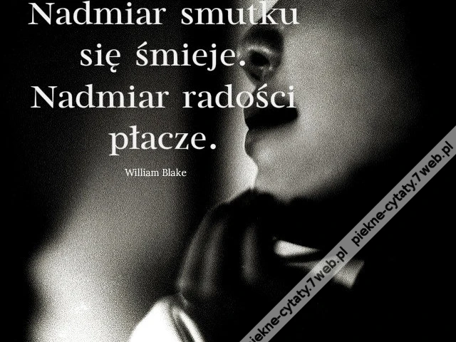 Nadmiar smutku ...