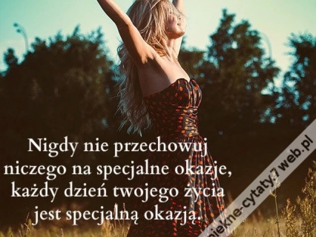Nigdy nie przechowuj ...