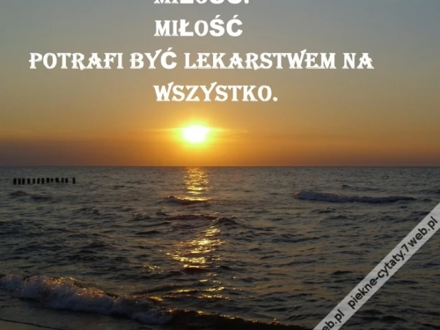 Lekarstwo...