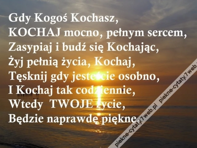 KOCHAJ codziennie