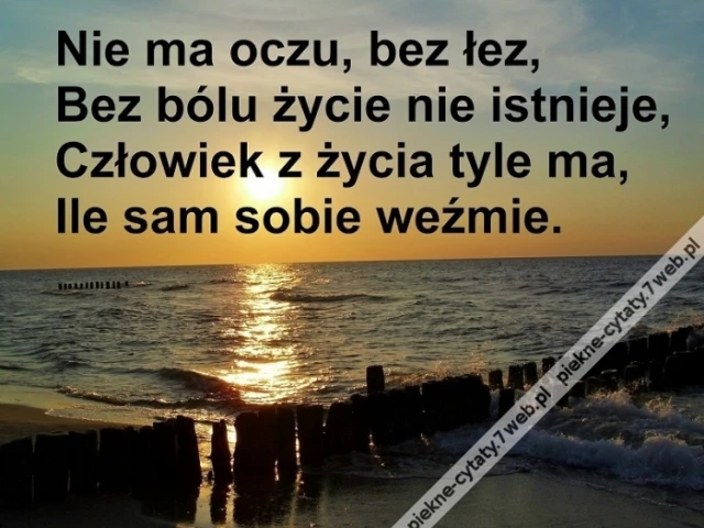 Z życia.