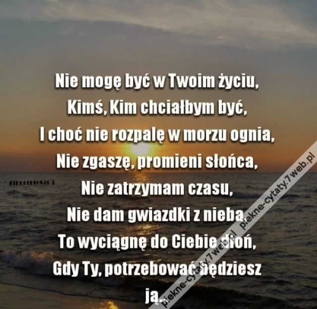 Nie mogąc być.