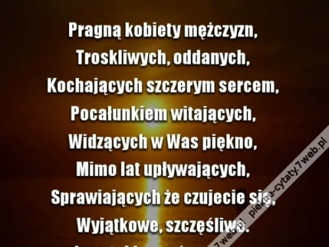 Szans nie dajecie.
