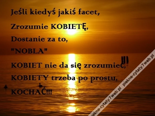 Zrozumieć KOBIETĘ.