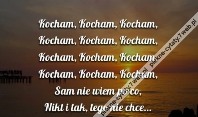Po co Kochać?