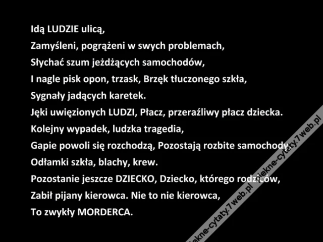 Wypadek.