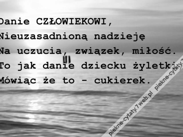 Żyletka.