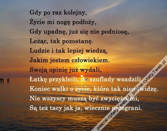 Przegrany...