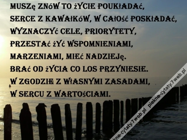 Wszystko poukładać.