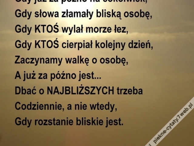 Gdy już...