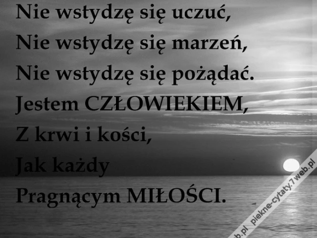 Bez wstydu.