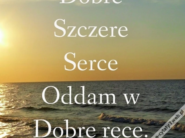 Dobre serce.