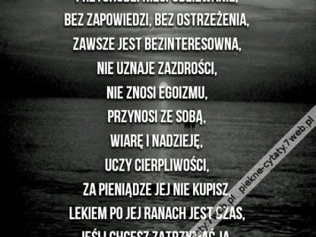 Niespodziewanie.