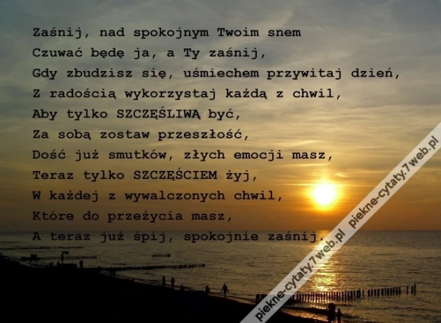 Zaśnij.