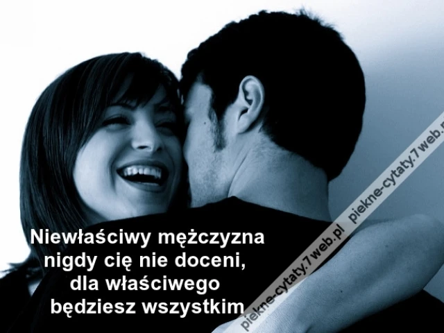 Niewłaściwy mężczyzna ...