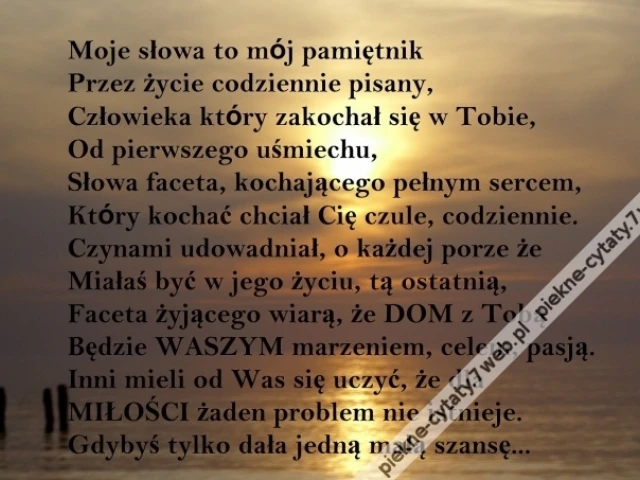 Jedna mała szansa.