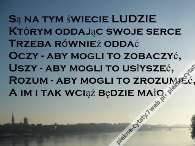Serce, oczy, uszy...