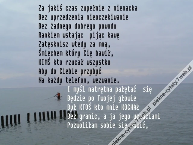 Za jakiś czas.
