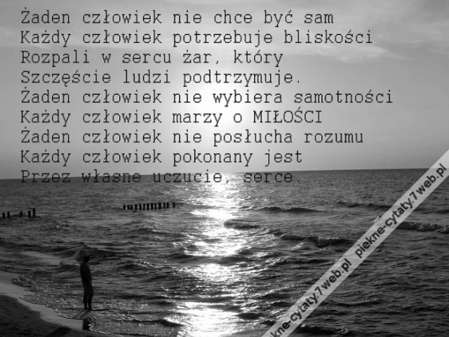 Żaden człowiek.