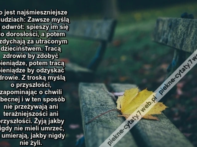 Co jest najśmieszniejsze w ludziach ...