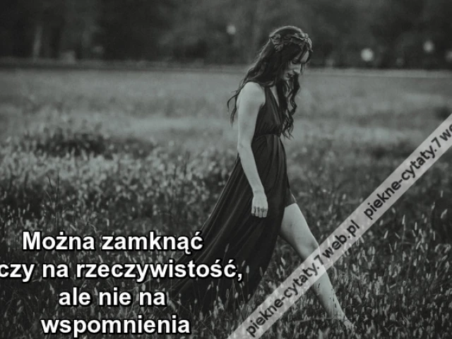 Można zamknąć oczy na ...