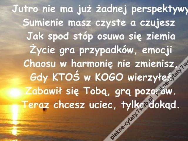 Gra pozorów.