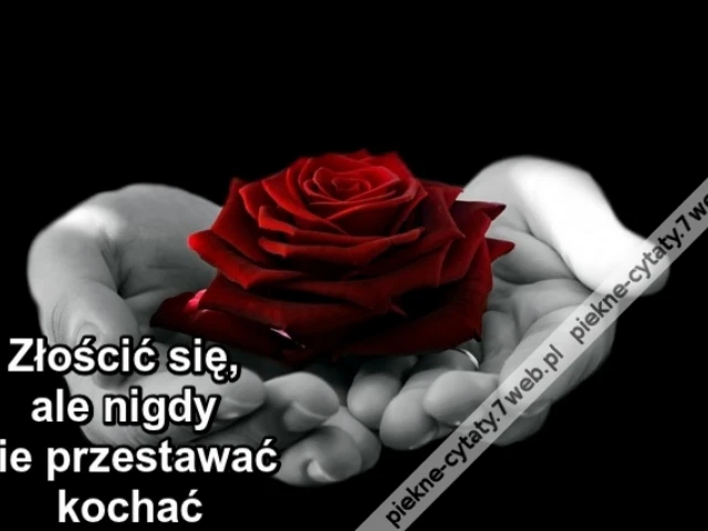 Złościć się, ale nigdy nie przestawać kochać