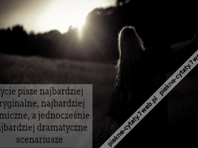 Życie pisze najbardziej oryginalne, najbardziej komiczne, a jednocześnie najbardziej dramatyczne scenariusze